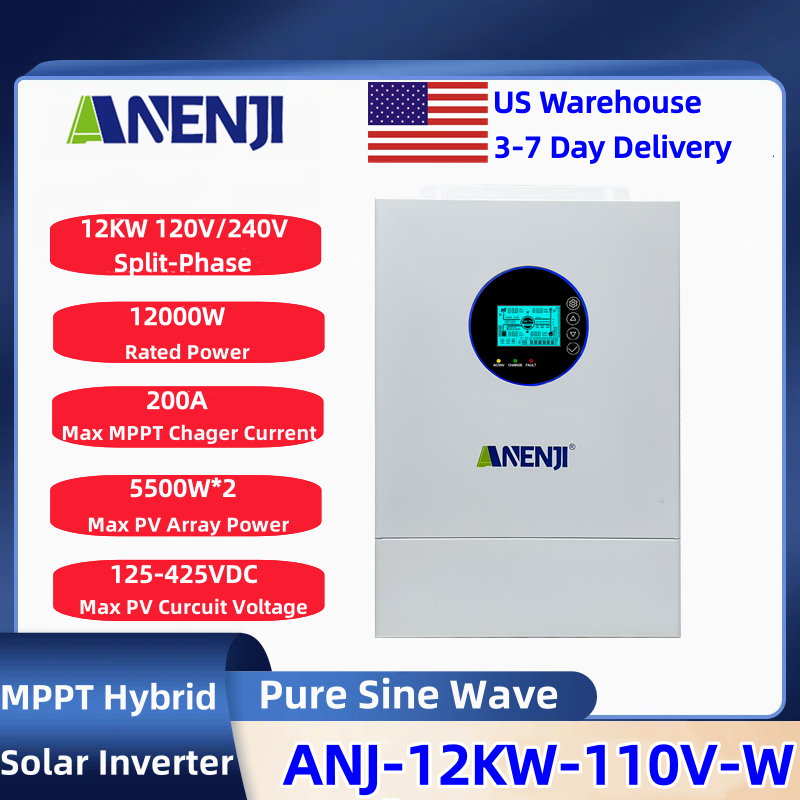 Drone Solar Charger - Гибридный солнечный инвертор ANENJI с разделением