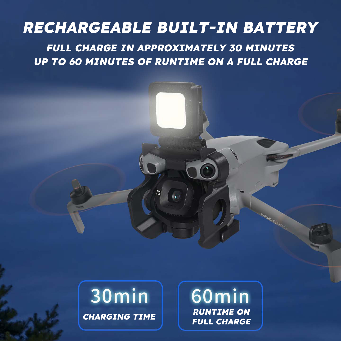 Сигнальная лампа для дронов DJ – обзор и цена Drone Strobe Light