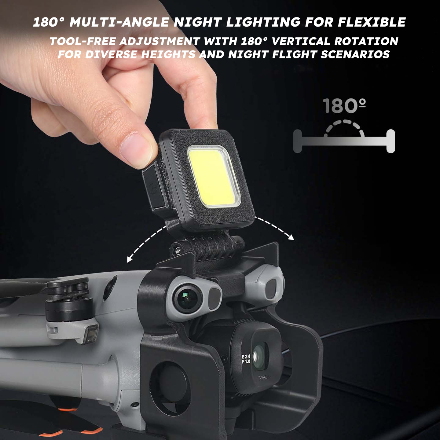 Сигнальная лампа для дронов DJ – обзор и цена Drone Strobe Light