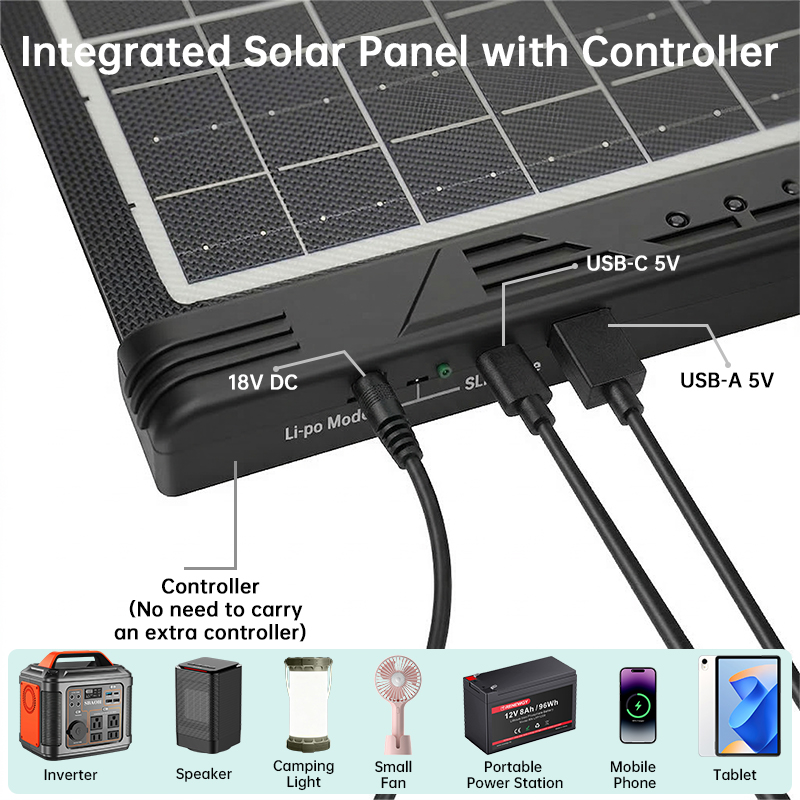 Складная солнечная панель мощн – обзор и цена Drone Solar Charger