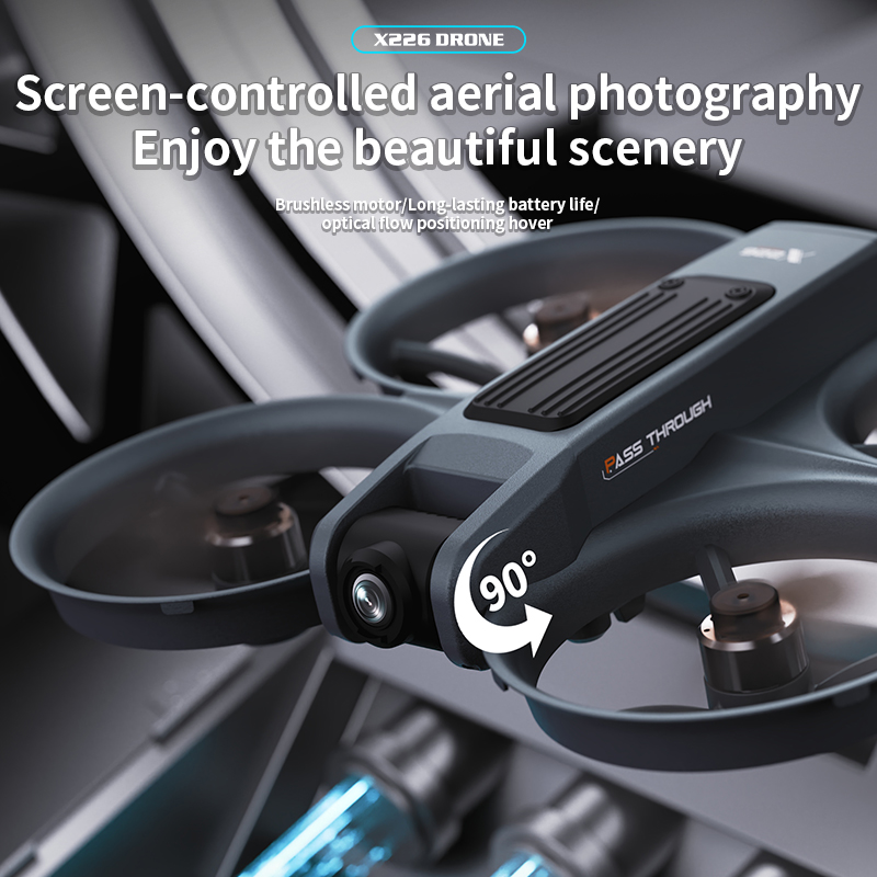 НОВЫЙ Дрон X226 RC 2.4G 5G WIF – обзор и цена Drone Controller Screen