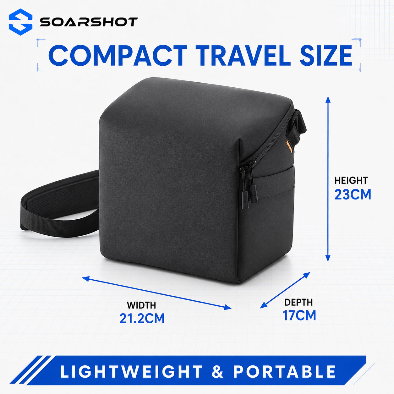 Чехол SOARSHOT для очков DJI A – обзор и цена Drone Backpack
